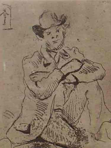 PAUL CÉZANNE Three etchings.